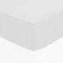 Voir la diapositive 2 : ATMOSPHERA Drap Housse  Intérieur  140x190cm Blanc