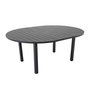 Voir la diapositive 1 : Paris Prix Table de Jardin Extensible  Marbella  140-190cm Noir