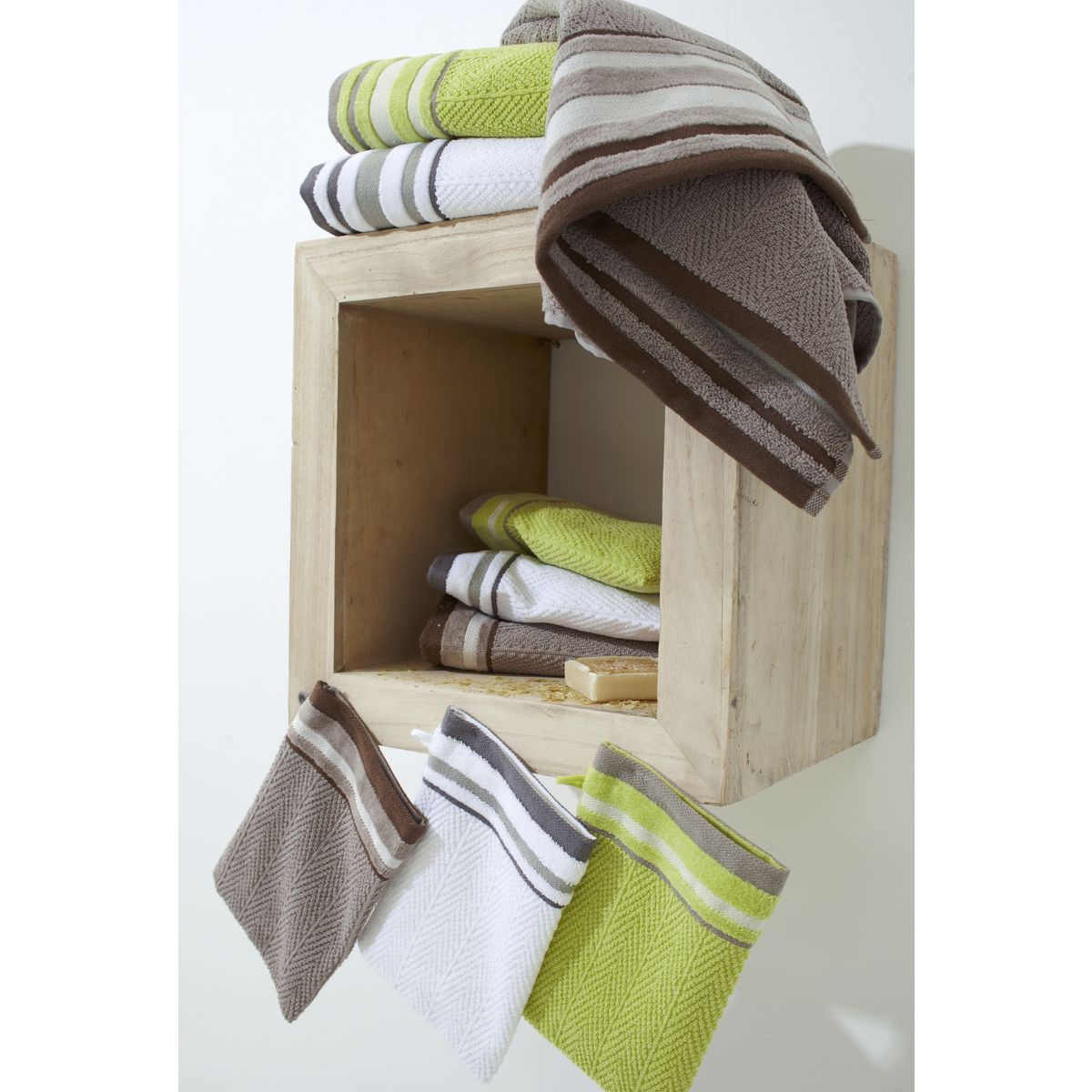 Serviette CHEVRON 500g/m²