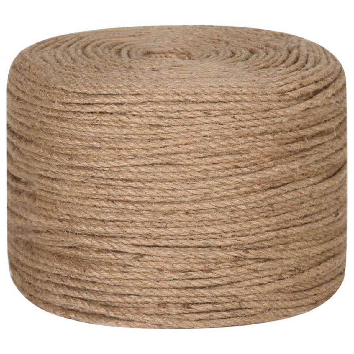 VIDAXL Corde de jute 50 m de long 6 mm d'epaisseur