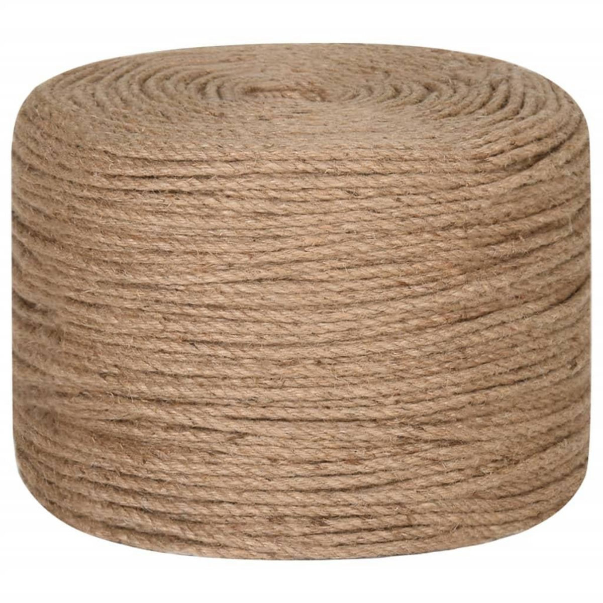 VIDAXL Corde de jute 50 m de long 6 mm d'epaisseur