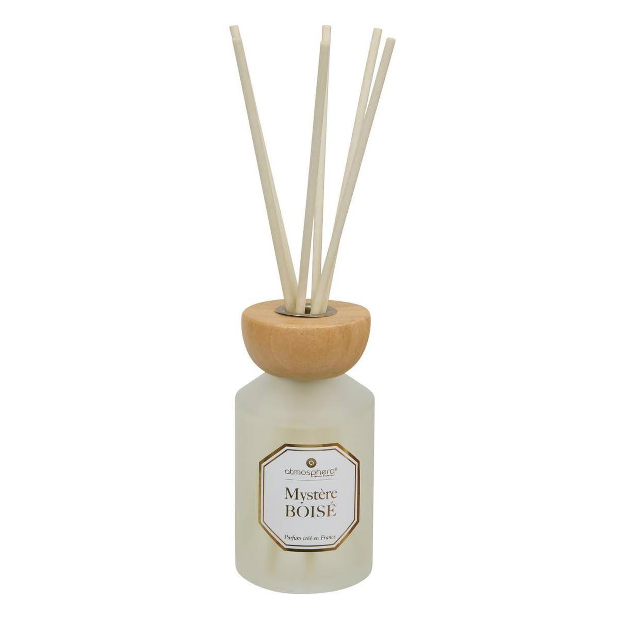 ATMOSPHERA Diffuseur de parfum en verre  elisa  200ml mystère boisé