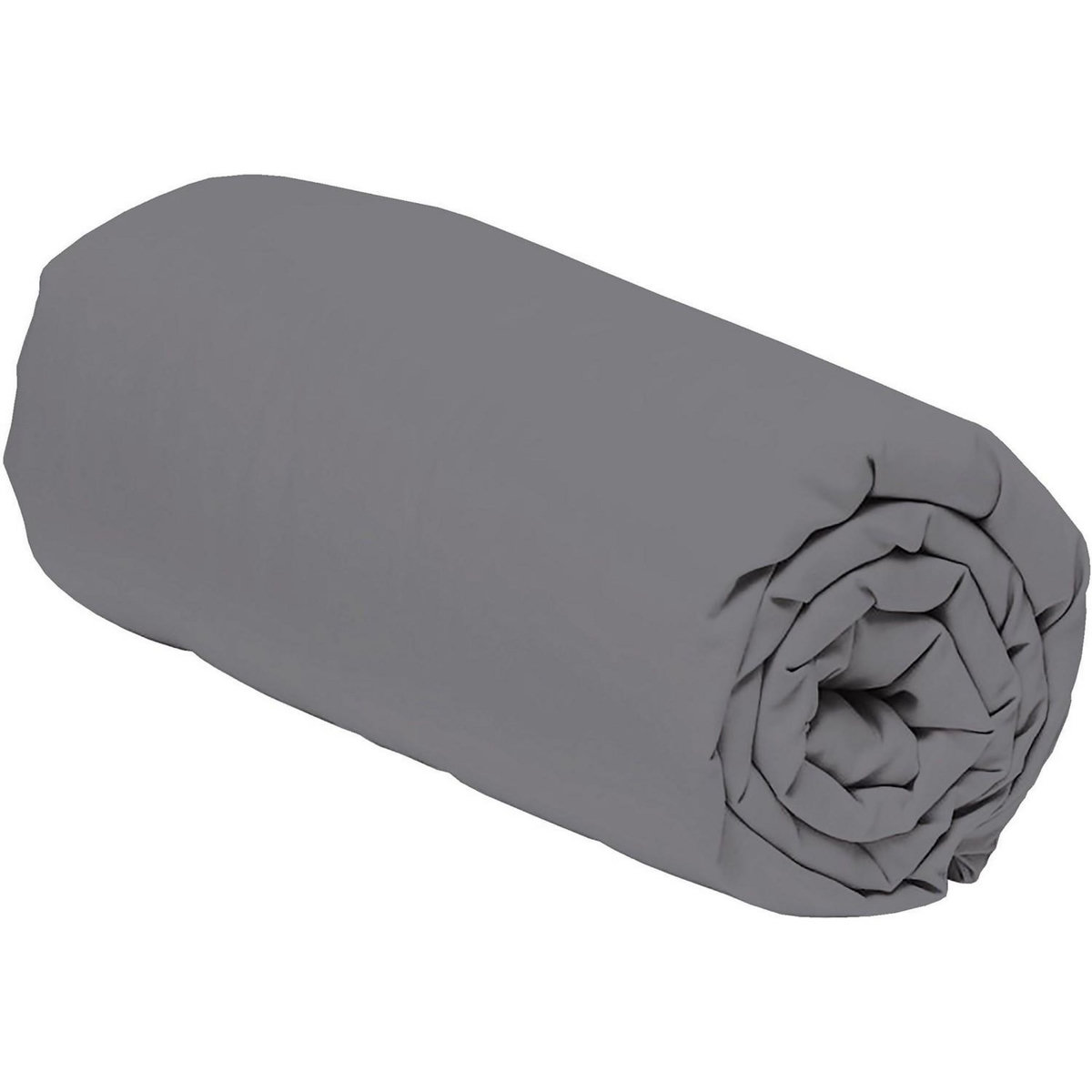 Home collection Drap housse 100%percale de coton 80 fils/cm2-uni