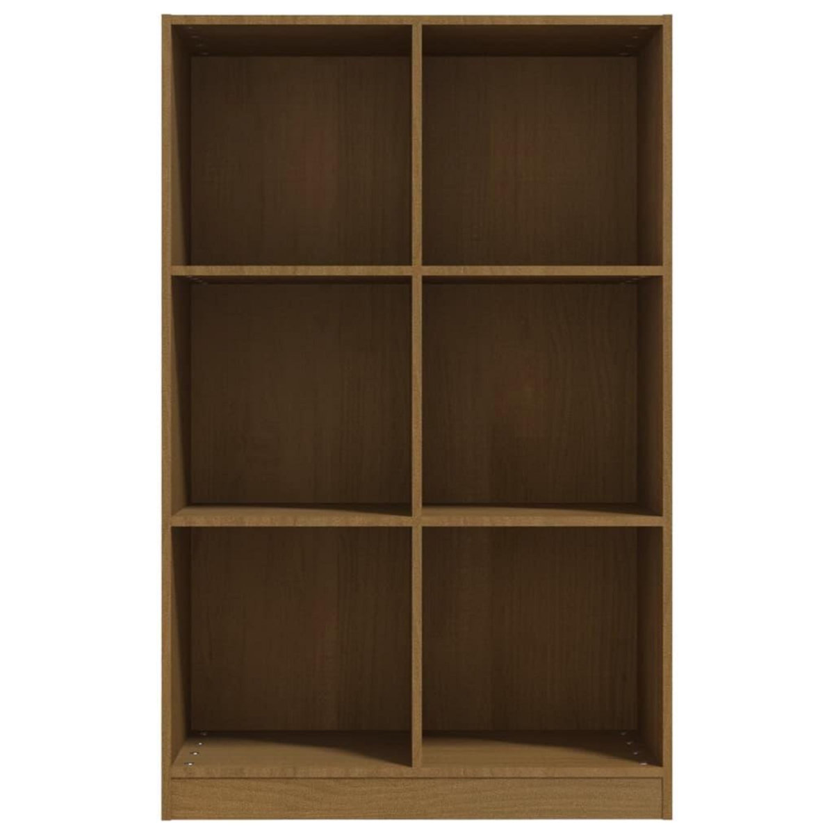 VIDAXL Bibliotheque Marron miel 70x33x110 cm Bois de pin massif