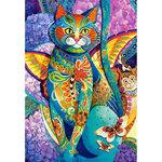 Castorland Puzzle 1500 pièces : Feline Fiesta