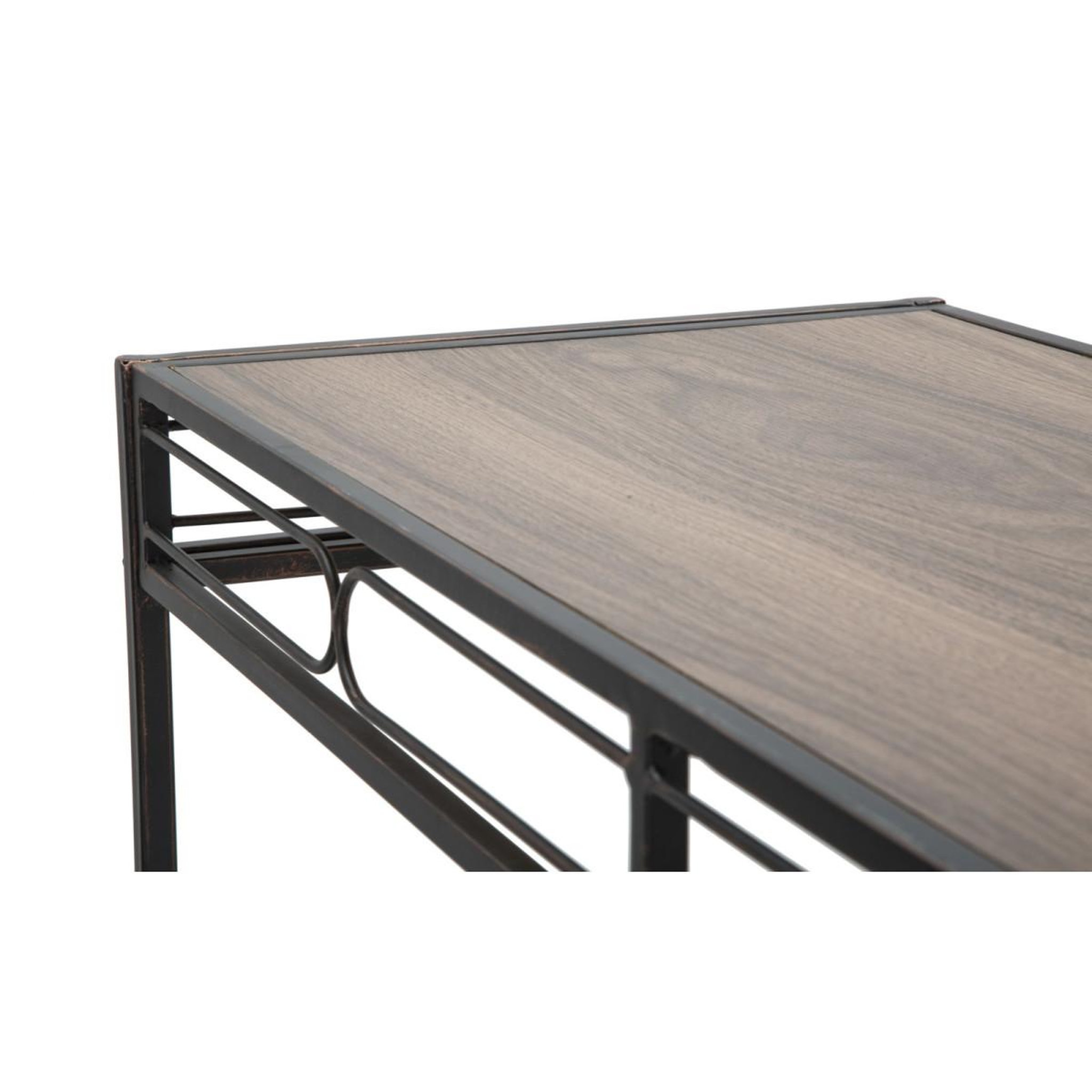 Voir la diapositive 3 : Paris Prix Console design  essential  110cm naturel & noir
