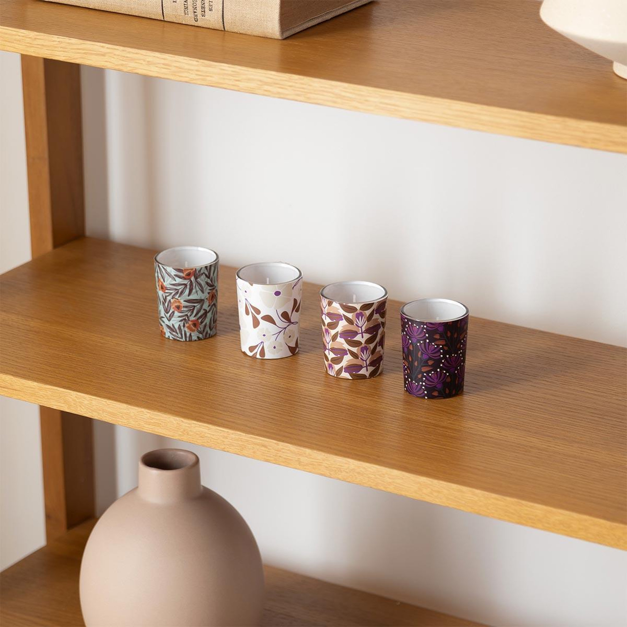 Voir la diapositive 6 : ATMOSPHERA Coffret 4 Bougies Parfumées  Mily  45g Multicolore