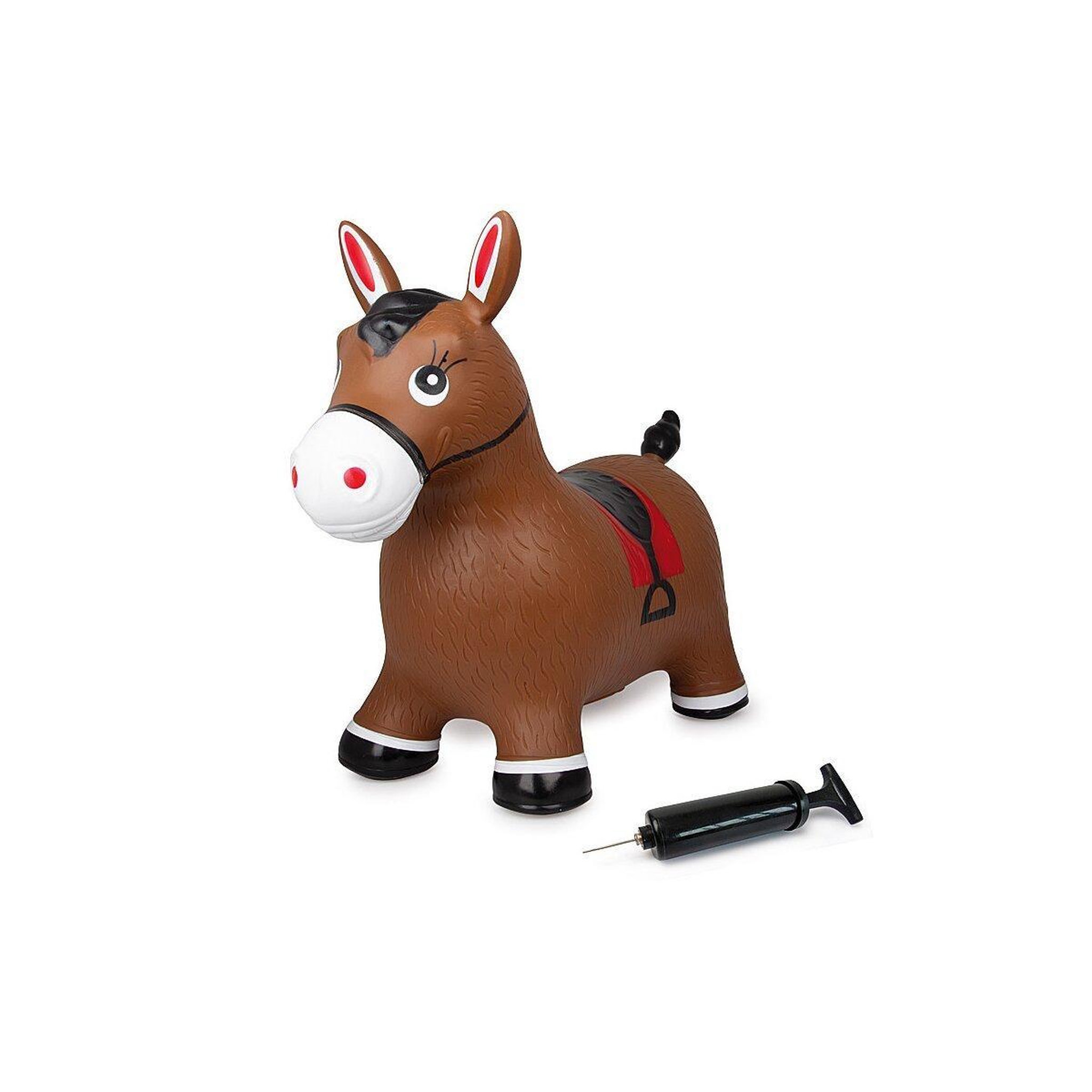 Voir la diapositive 5 : Jamara Animal rebondissante cheval hoppydoo brun avec pompe