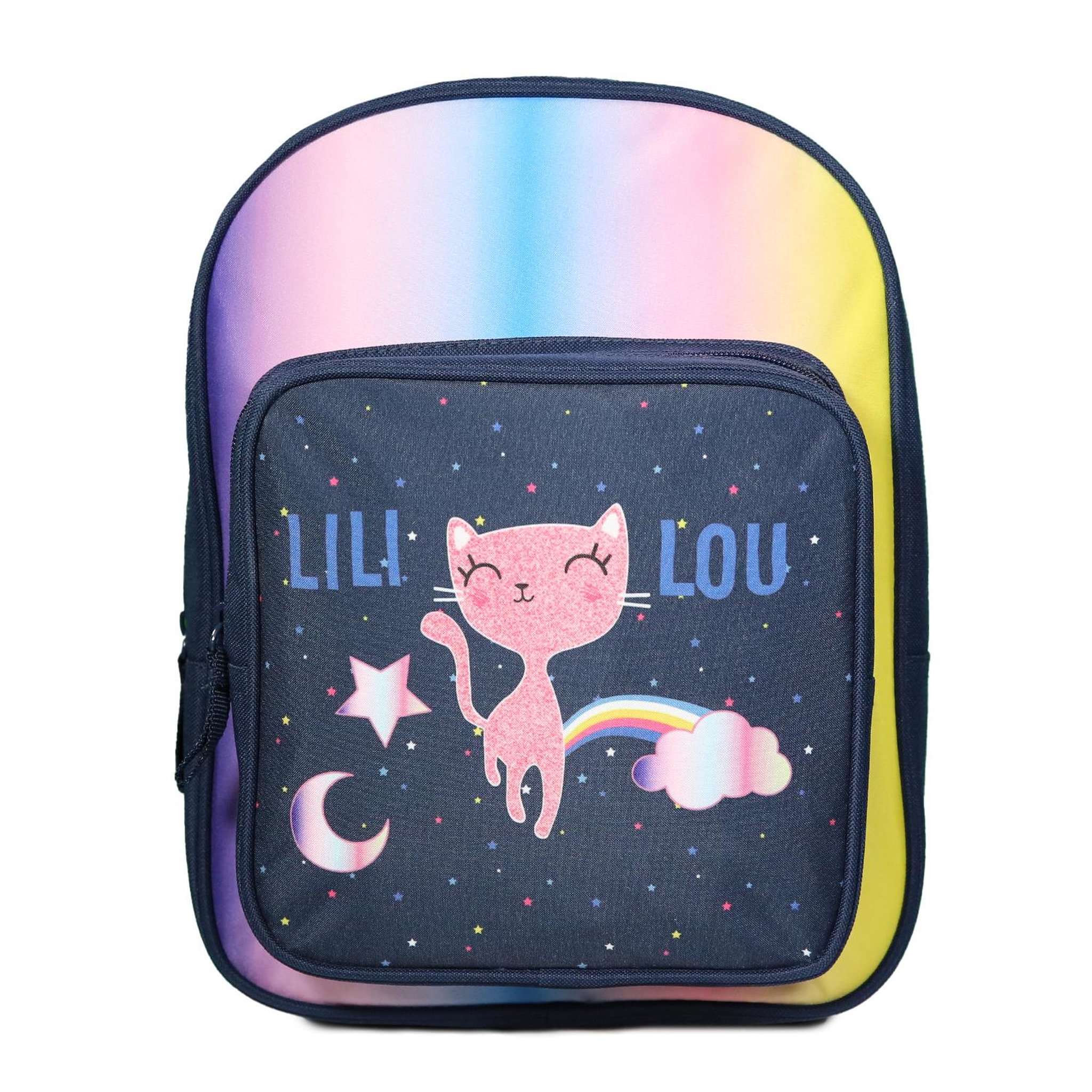 Voir la diapositive 5 : Bagtrotter Bagtrotter Sac à dos 31 cm avec poche maternelle  Lili Lou Bleu