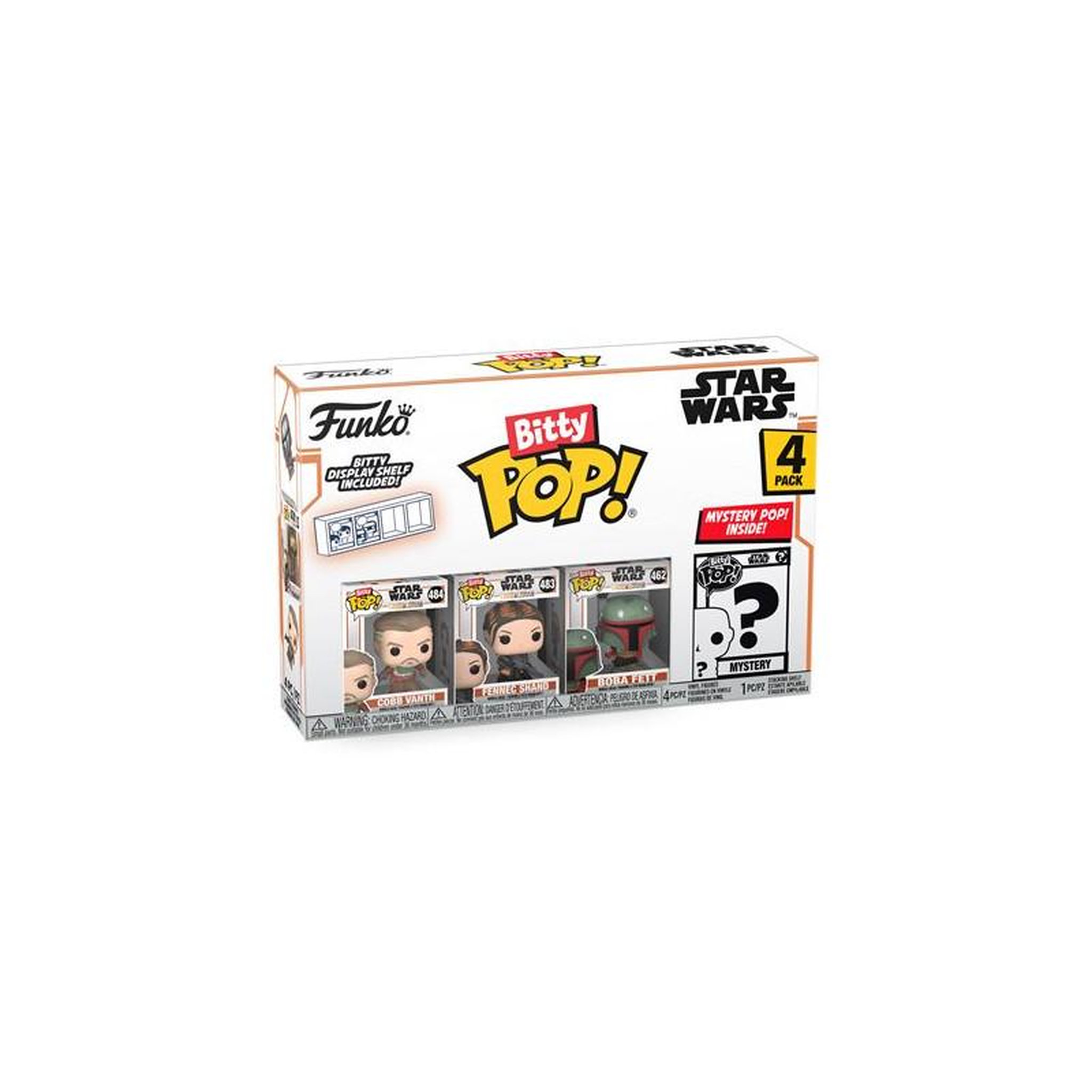 Funko Pack 4 Figurines Funko Bitty Pop Mandalorian Marshal
