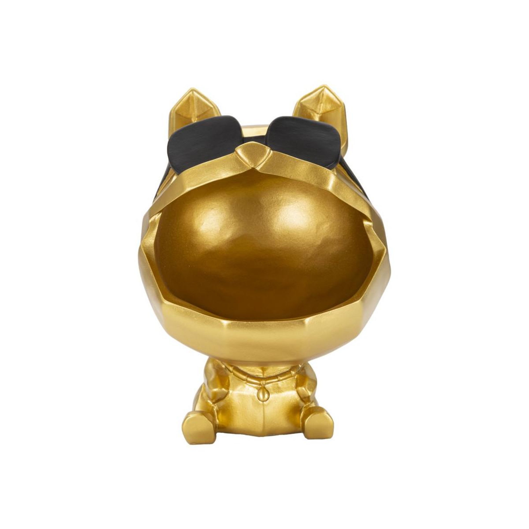 Voir la diapositive 2 : Paris Prix Vide-poche statuette  chien  23cm or