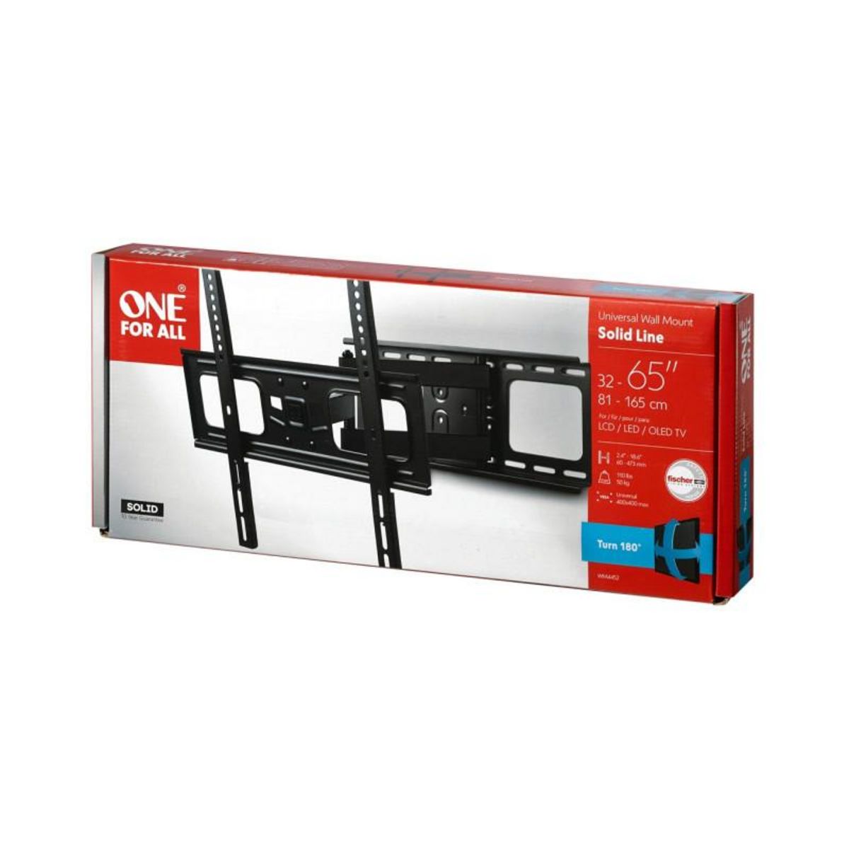 One For All Support mural pour écran plat One For All WM 4452 ORIENTABLE 180 POUR ECRAN DE 13 A 65