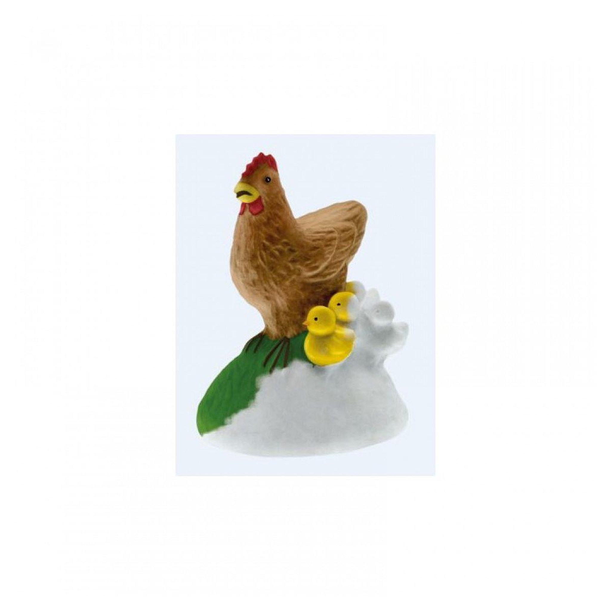 Voir la diapositive 3 : Mako Creations Mako moulage la poule et ses poussins