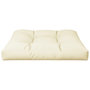 Voir la diapositive 5 : VIDAXL Coussin de palette creme 80x80x12 cm tissu