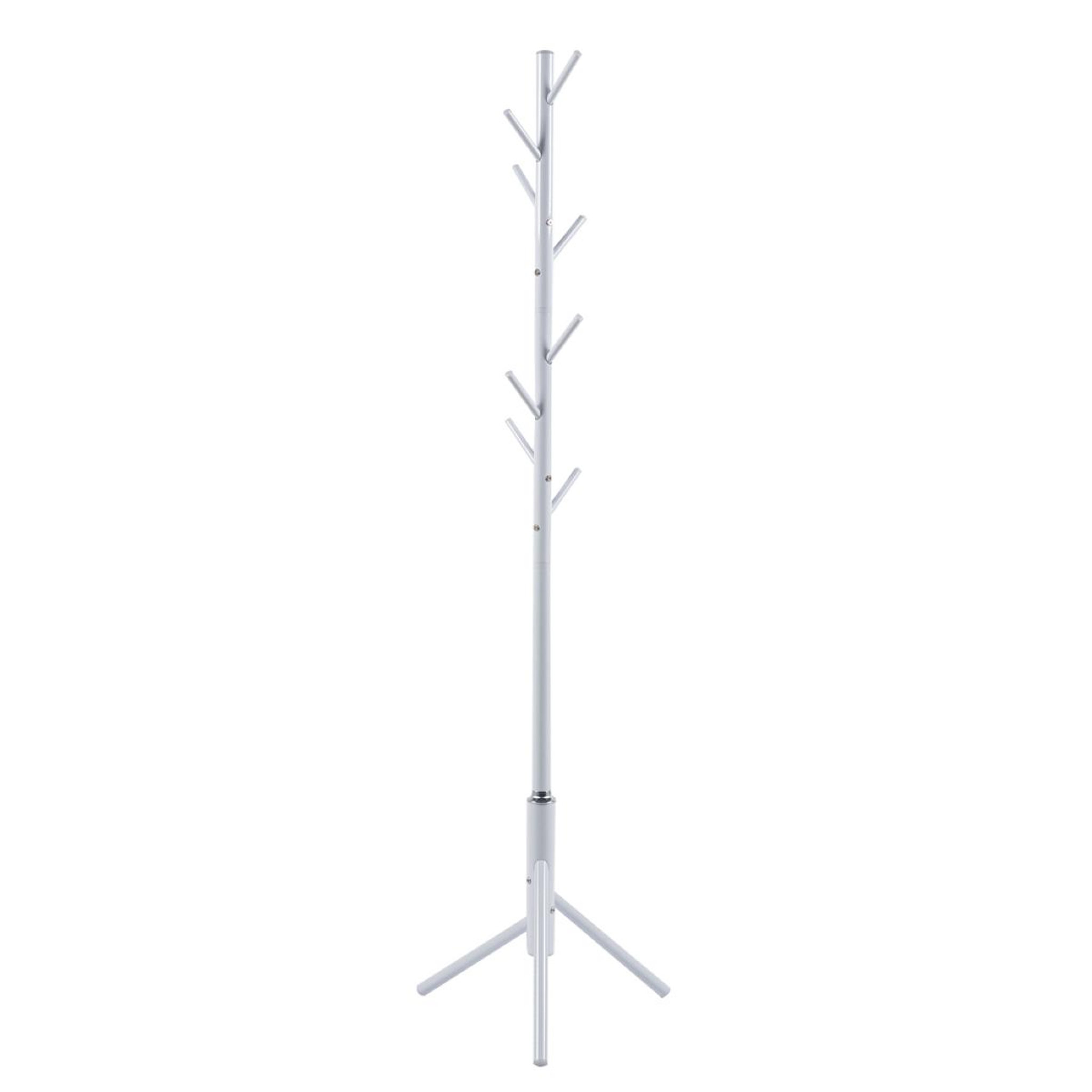 JLC KREATION Porte manteaux design blanc en métal cactus