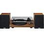 Voir la diapositive 3 : Lenco Platine vinyle Lenco LS-480WD avec Bluetooth et haut-parleurs en bois