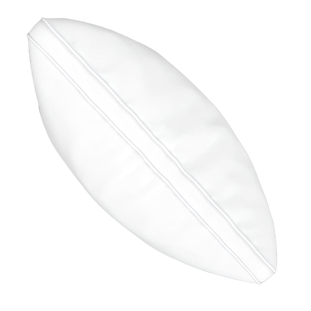 SOLEIL D'OCRE Oreiller blanc en coton NUAGE, par Soleil d'Ocre