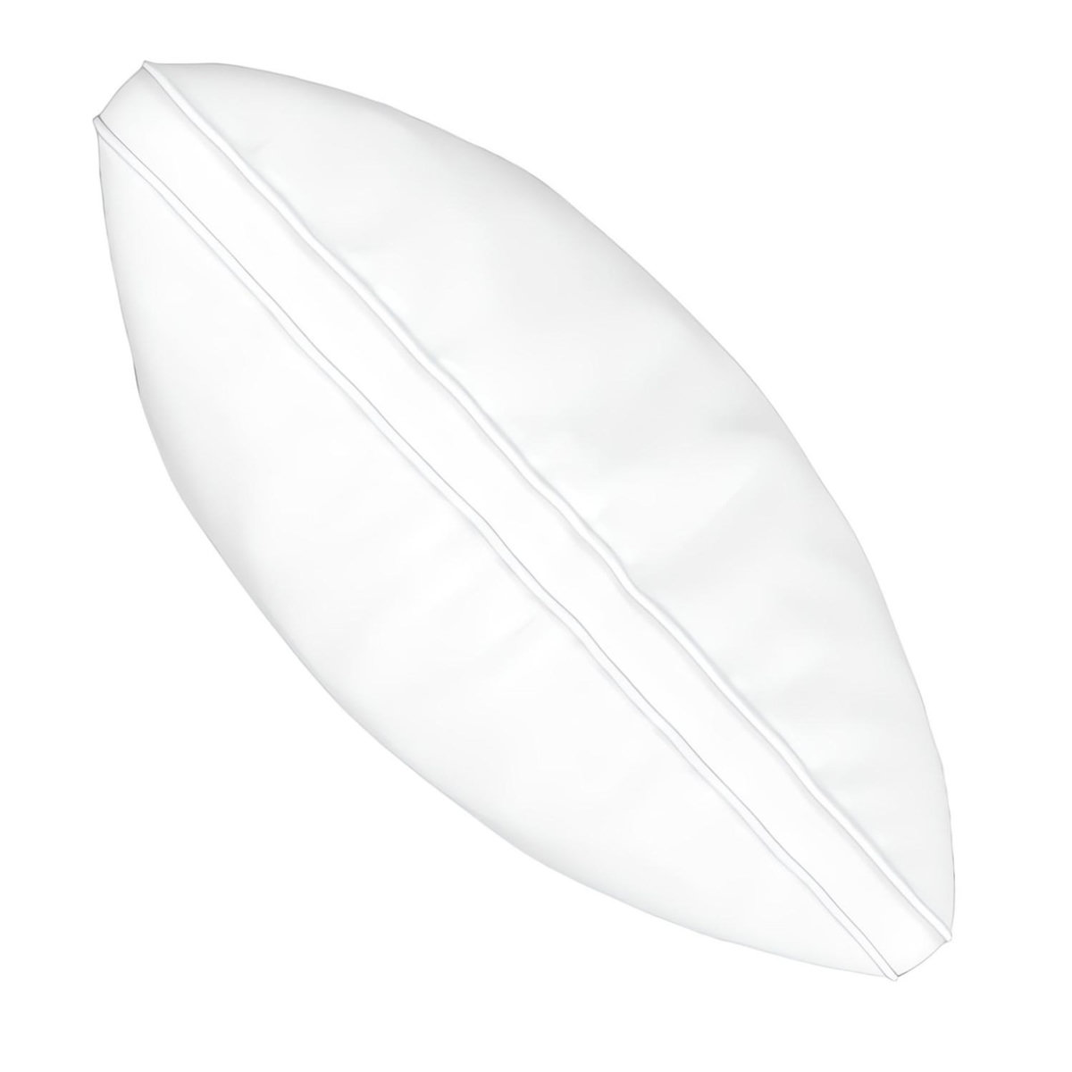 SOLEIL D'OCRE Oreiller blanc en coton NUAGE, par Soleil d'Ocre