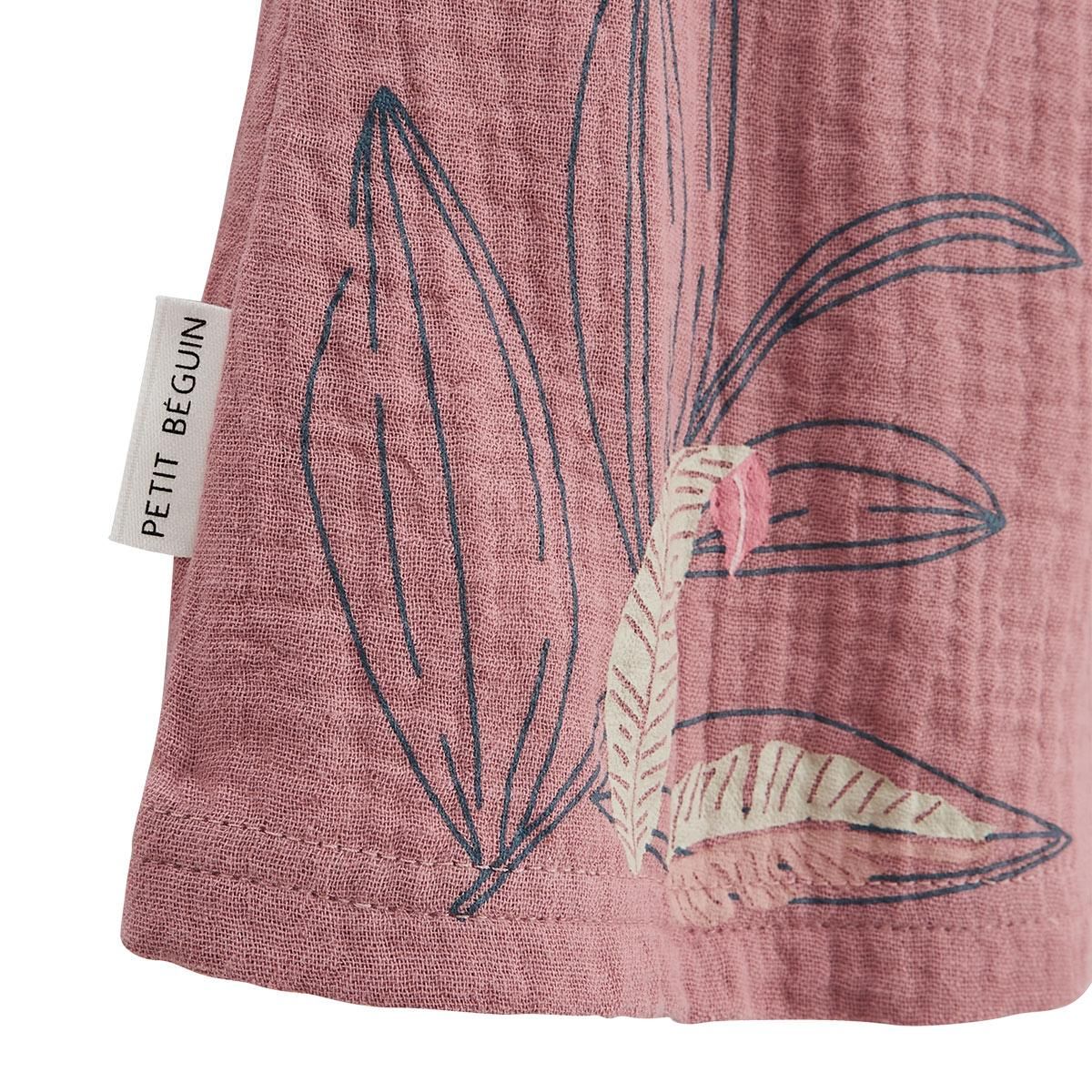 Petit Béguin Chemisier bébé en gaze de coton Olbia