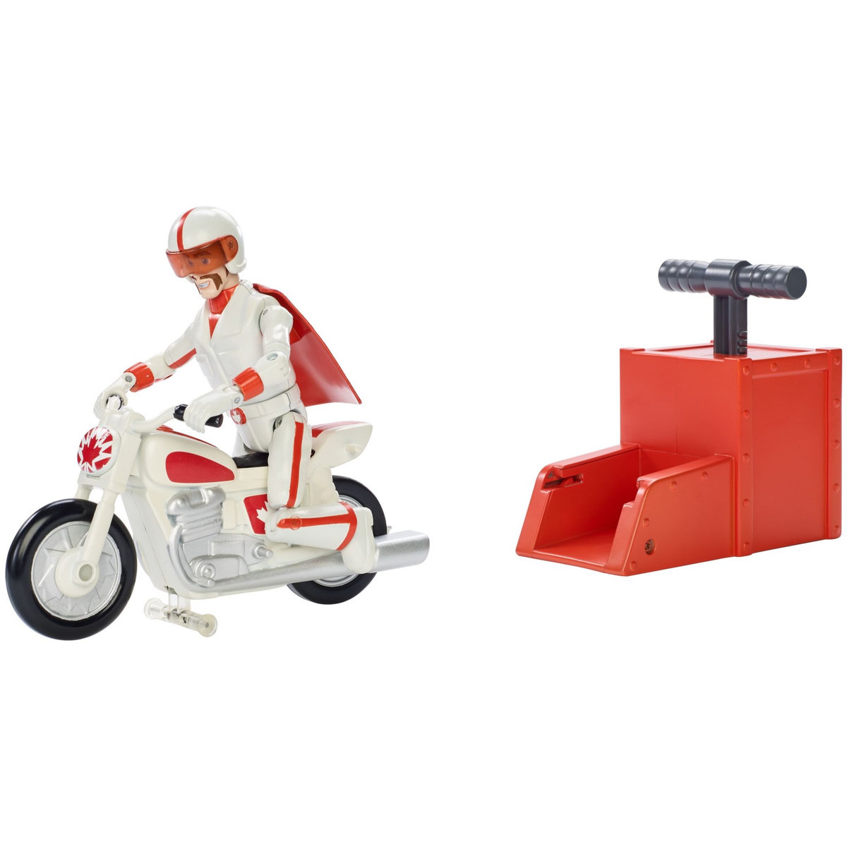 MATTEL Toy Story 4 - Figurine 17 cm Duke Caboom et sa moto Boom Boom Bike