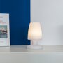 Lumisky Lampe de table sans fil LED GABY Blanc Polyéthylène H21CM