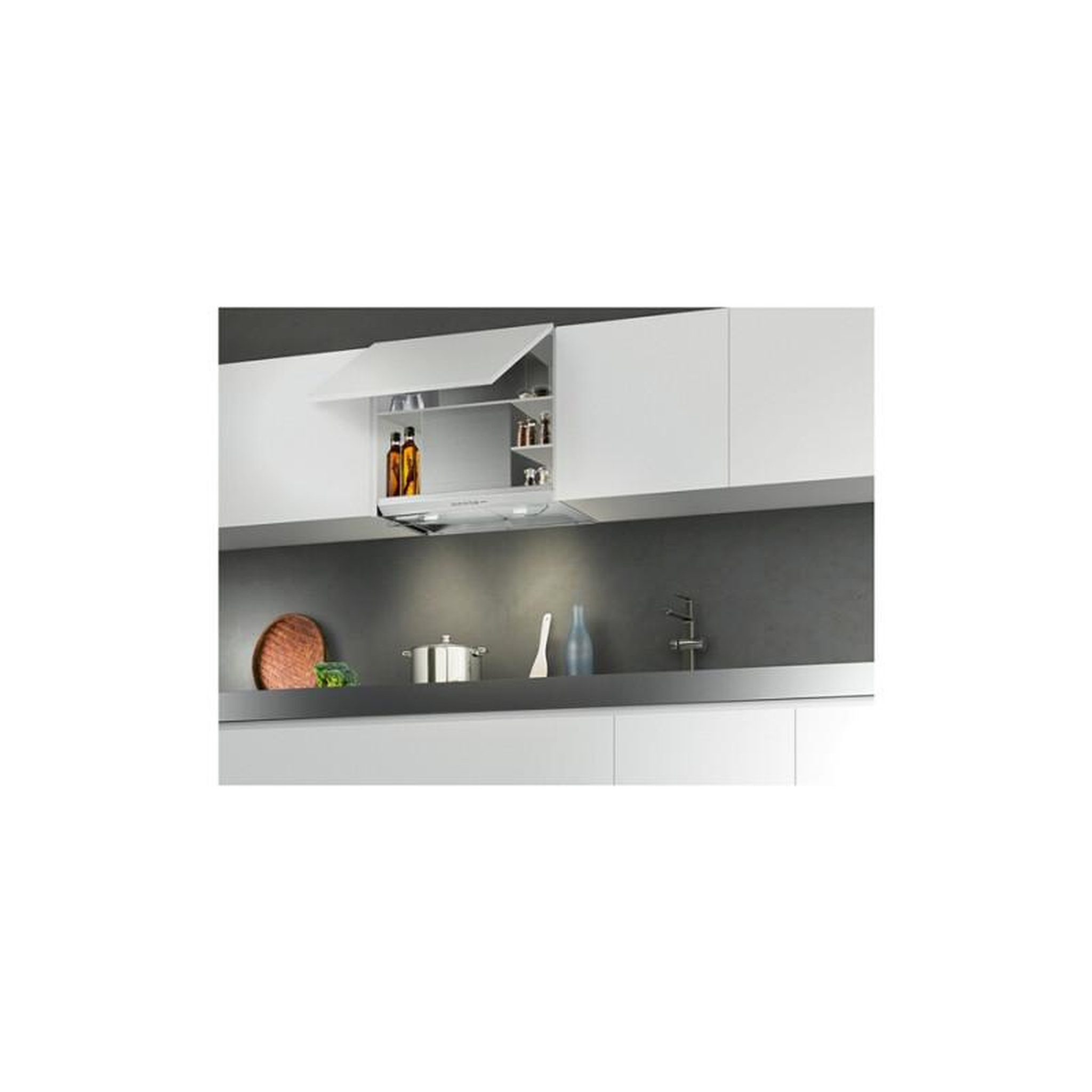 Voir la diapositive 4 : Falmec Hotte décorative murale 60cm 65db 480m3/h. - virgola3231