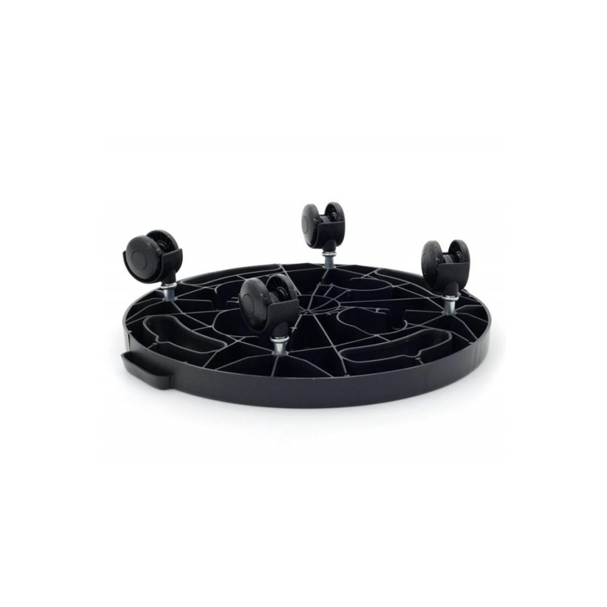 Voir la diapositive 4 : ART PLAST Support plante rond 30x7cm - plateau à roulettes porte pot de fleurs charge lourde 170kg - polypropylène antichoc art plast