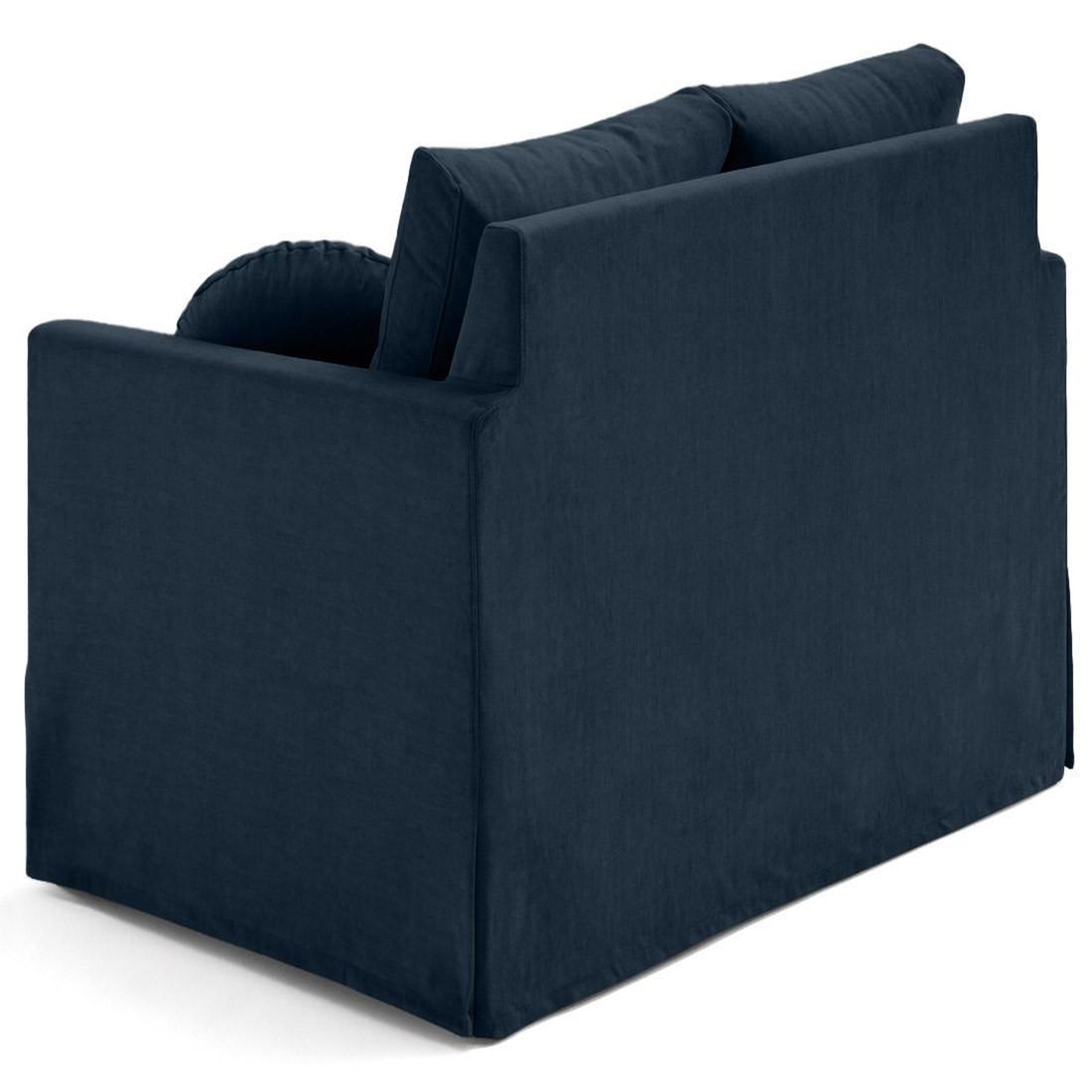 Voir la diapositive 5 : LISA DESIGN Serena - canapé droit déhoussable 2 places en velours
