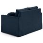 Voir la diapositive 5 : LISA DESIGN Serena - canapé droit déhoussable 2 places en velours