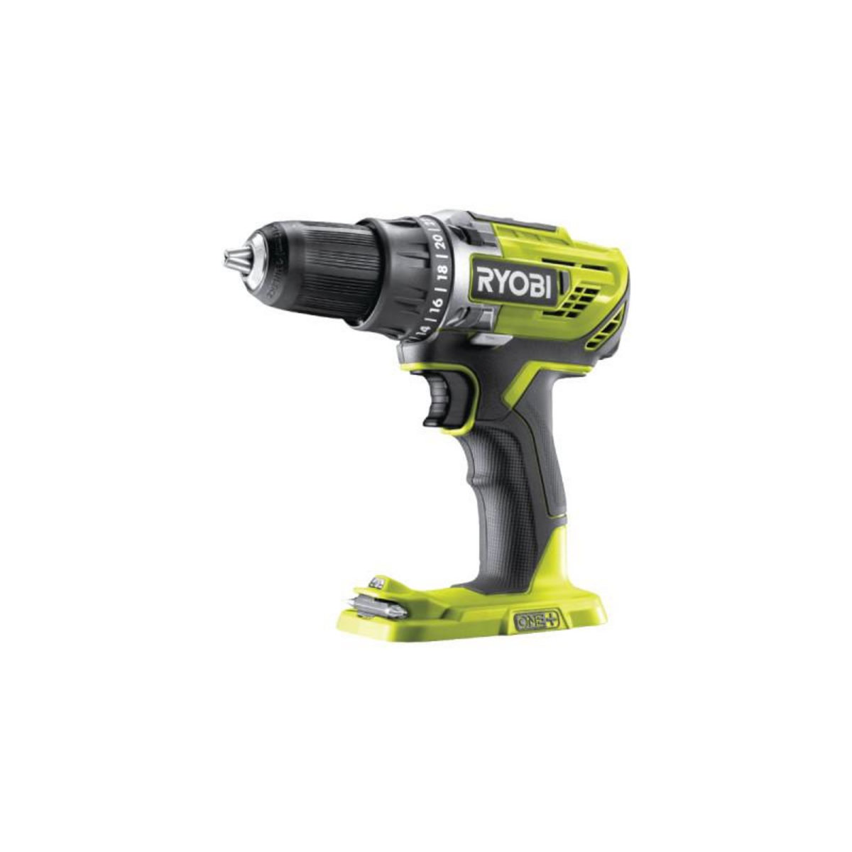 Ryobi Perceuse-visseuse RYOBI - R18DD3-220S - 18V One+ - 2 batteries 2.0Ah - chargeur rapide
