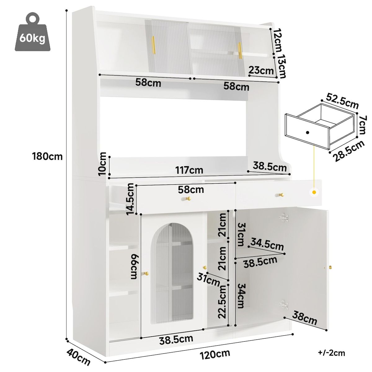 MERAX Buffet de cuisine