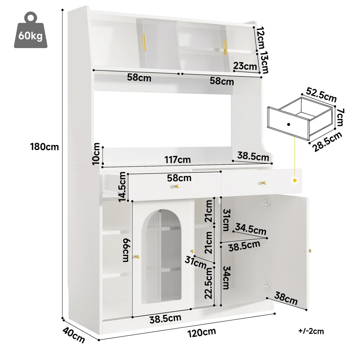 MERAX Buffet de cuisine