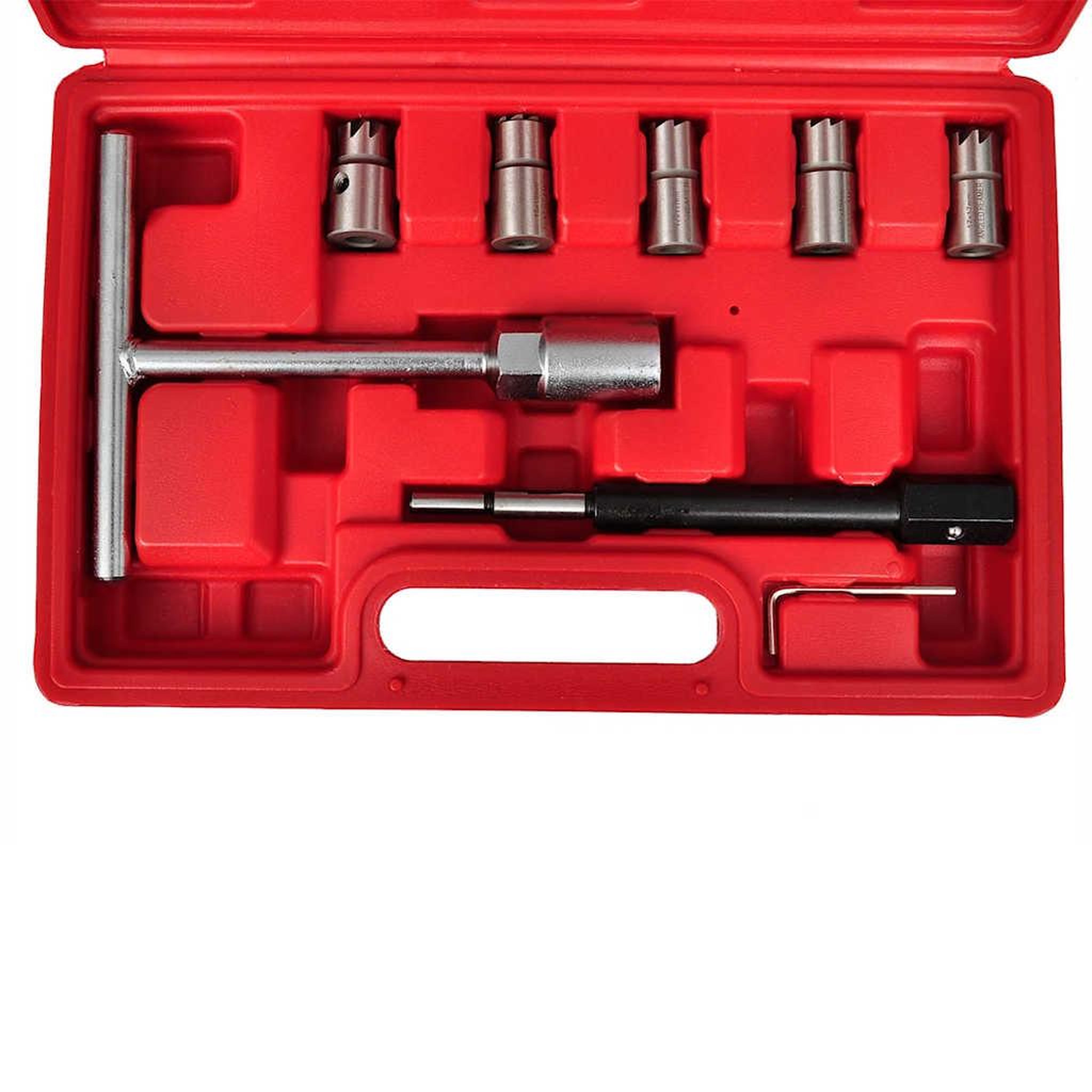 Voir la diapositive 2 : VIDAXL Kit d'entretien pour injecteur diesel 7 pcs