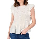 Deeluxe Blouse  Femme Deeluxe Ildya. Coloris disponibles : Beige