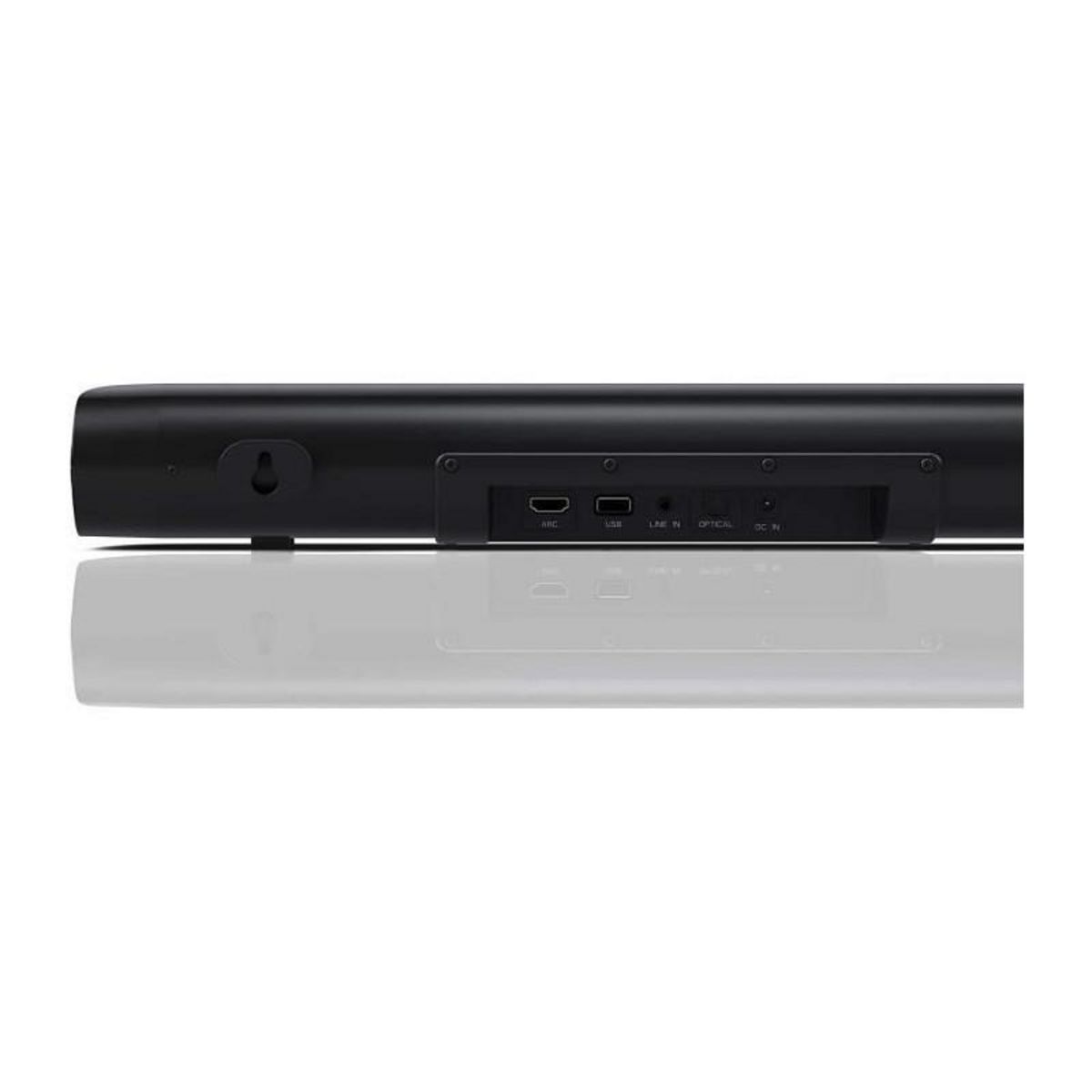 Sharp SHARP HT-SB107 - Barre de son 2.0 - Bluetooth 4.2 - 90W - HDMI, Aux 3.5mm, USB - Noir
