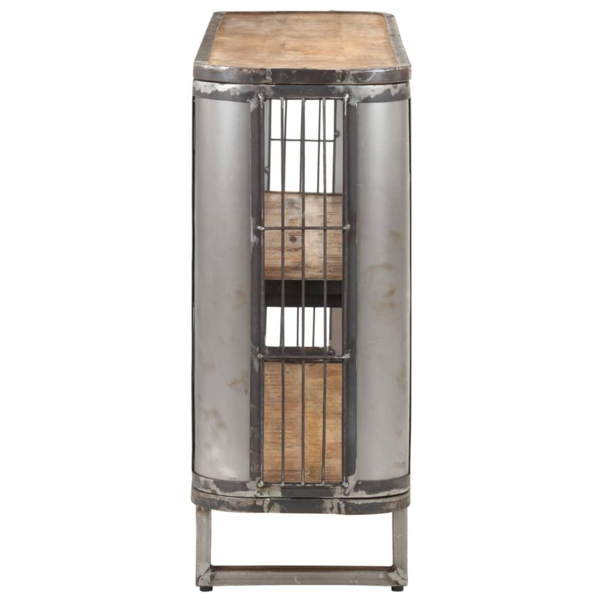 VIDAXL Buffet 120x30x73 cm Bois de manguier massif