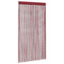 Voir la diapositive 3 : VIDAXL Rideau en fils 2 pcs 140 x 250 cm Bordeaux