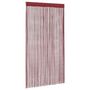 Voir la diapositive 3 : VIDAXL Rideau en fils 2 pcs 140 x 250 cm Bordeaux