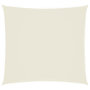 Voir la diapositive 2 : VIDAXL Voile de parasol tissu oxford carre 4x4 m creme