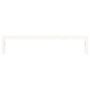Voir la diapositive 6 : VIDAXL Support de moniteur Blanc 50x27x10 cm Bois de pin solide