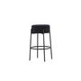 Voir la diapositive 3 : Paris Prix Tabouret de Bar Bouclette  Tucson  70cm Noir