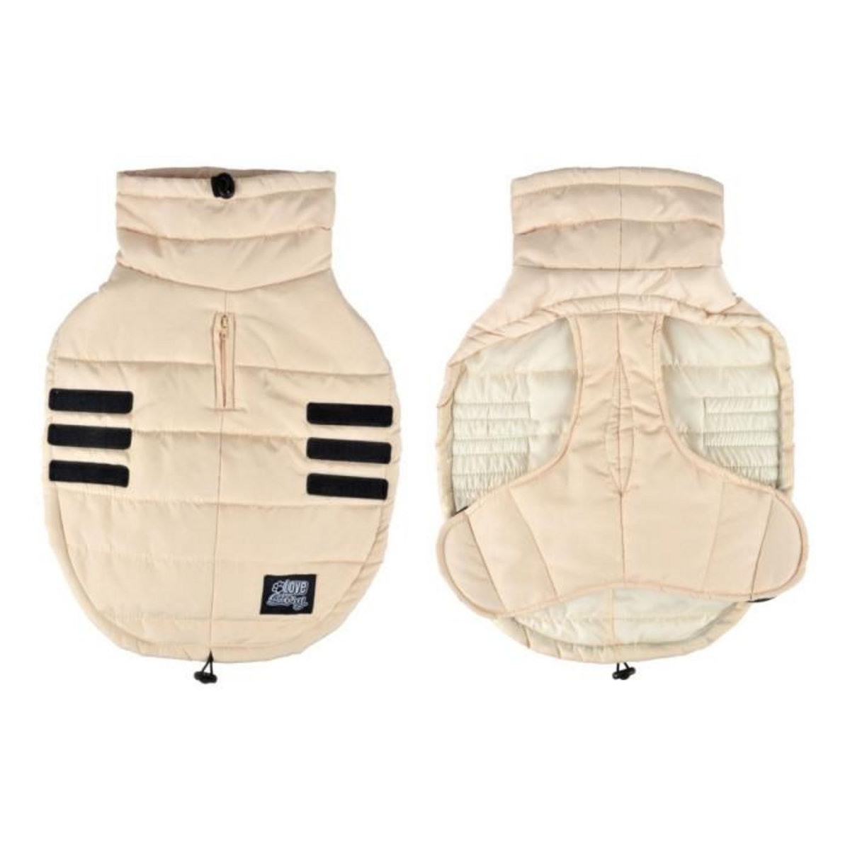 Paris Prix Doudoune Pour Chien  Matelassée  35cm Beige