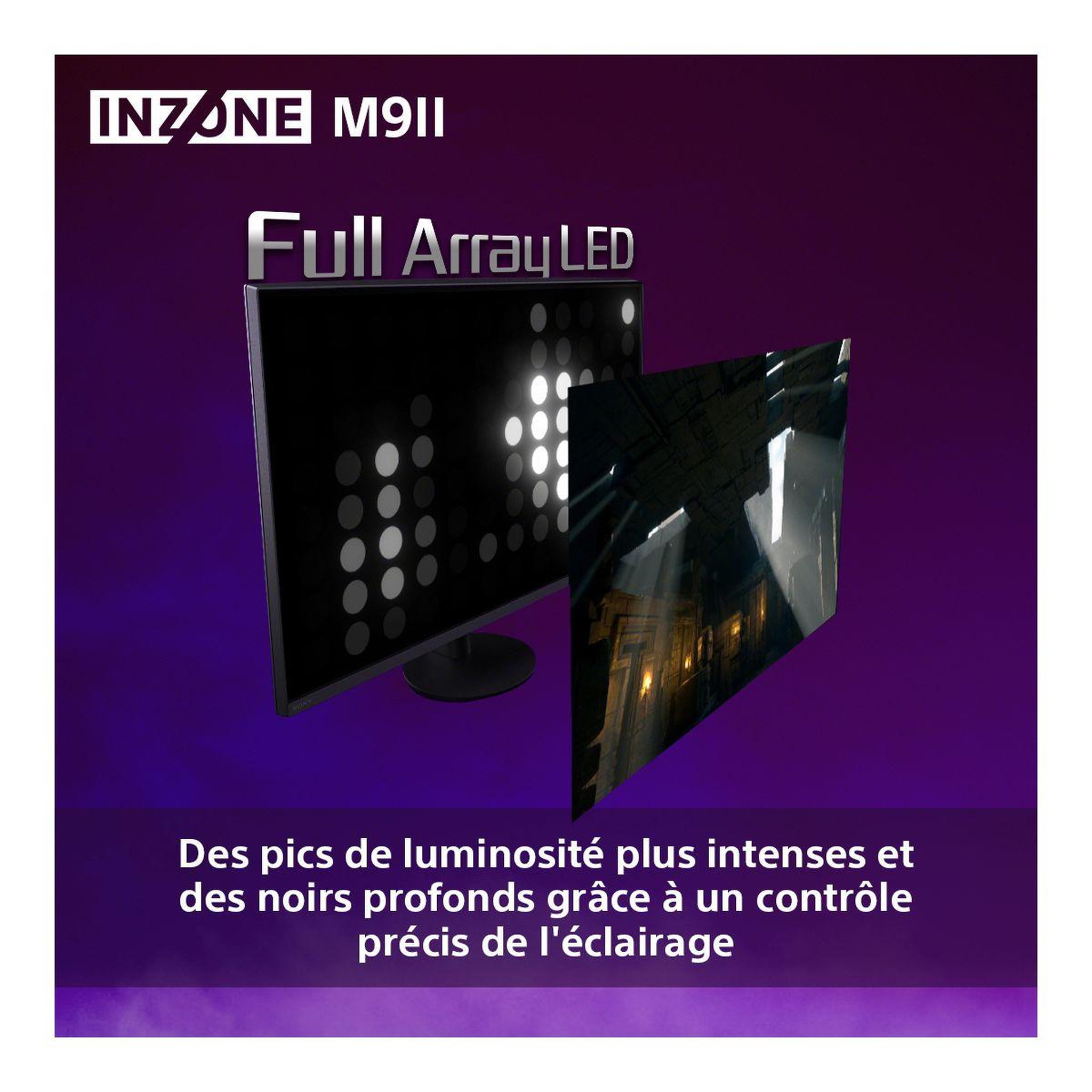 Voir la diapositive 3 : SONY Ecran PC 4K INZONE M9II 27'' 4K UHD