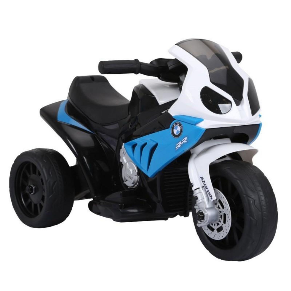 BMW Moto Electrique BMW S1000, 25W pour Enfant, 3 Roues, Système Audio et Phares Fonctionnels