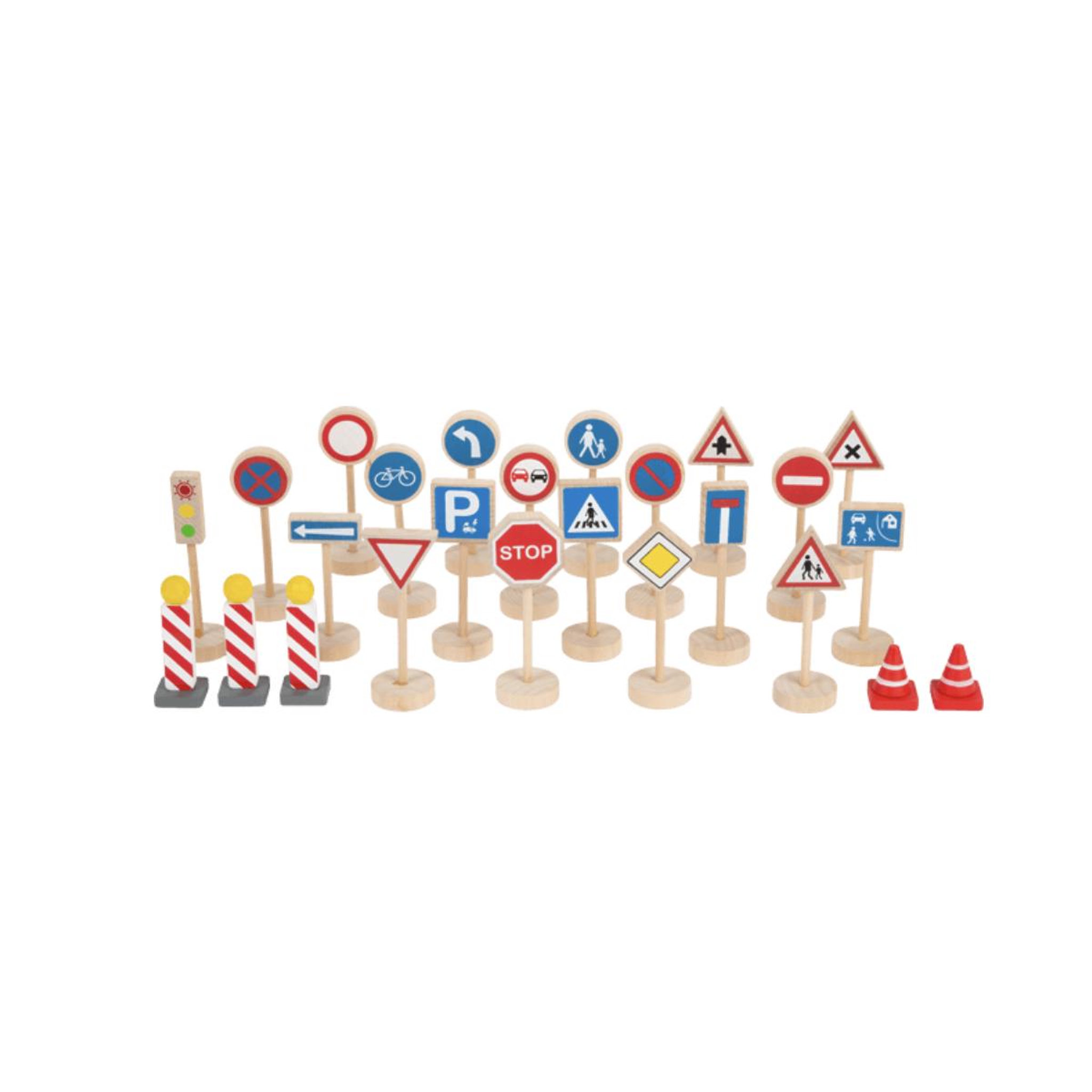 SMALLFOOT Set de panneaux de signalisation