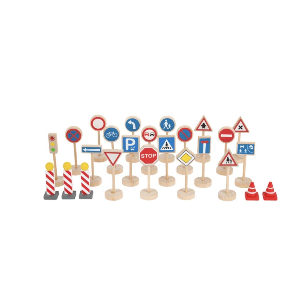 SMALLFOOT Set de panneaux de signalisation