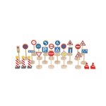 SMALLFOOT Set de panneaux de signalisation