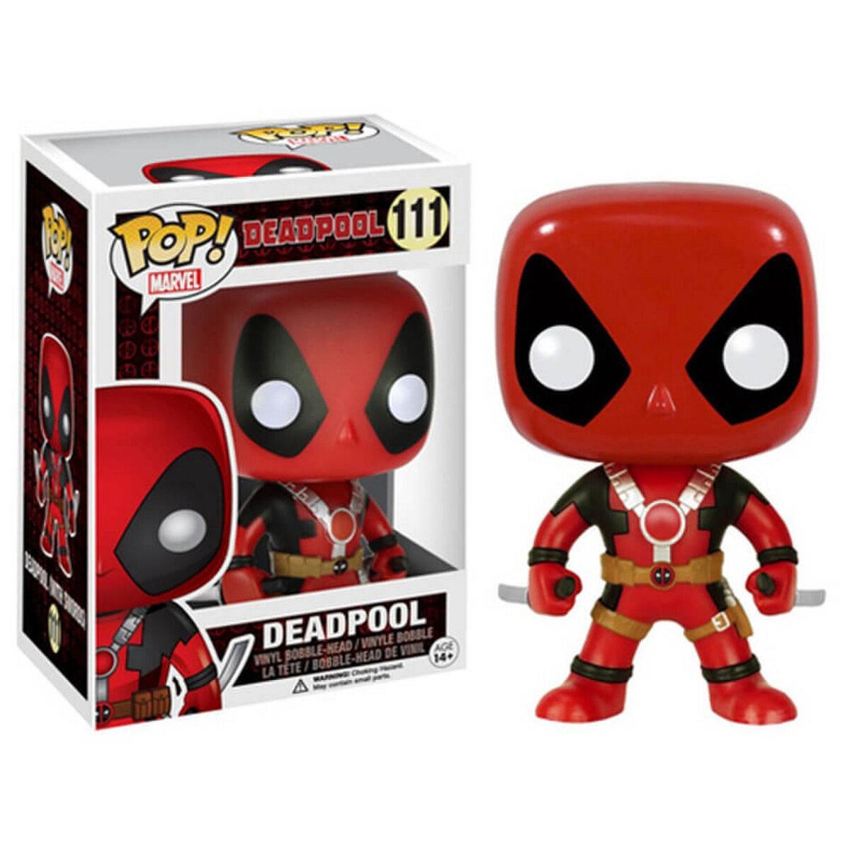 Figurine Pop Deadpool avec deux Épées Marvel pas cher 