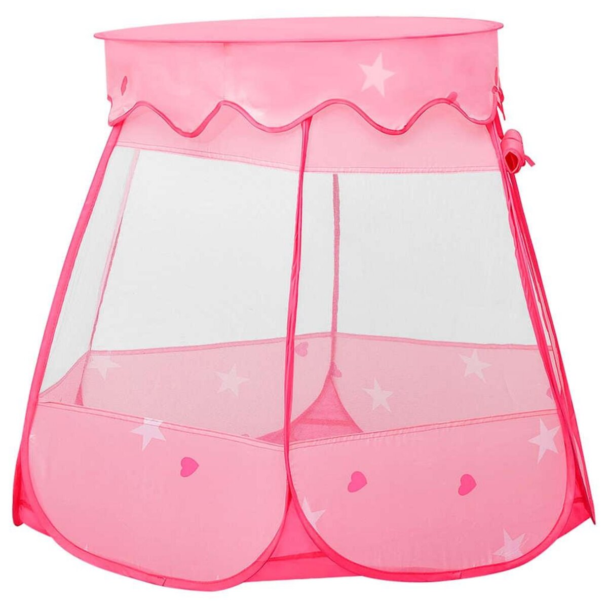 VIDAXL Tente de jeu pour enfants avec 250 balles Rose 102x102x82 cm