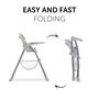 Voir la diapositive 3 : HAUCK Chaise haute Sit N Fold